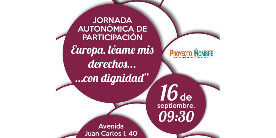 Cartel Jornada Autonómica de Participación