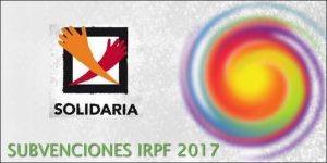 Publicada Resolución Subvenciones IRPF 2017