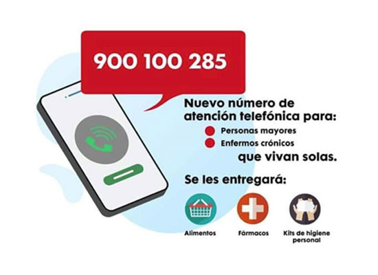 Telefono atencion Cruz Roja Asturias Coronavirus