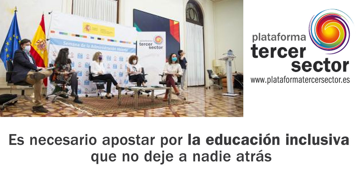 Ponentes de la jornada sobre educación inclusiva