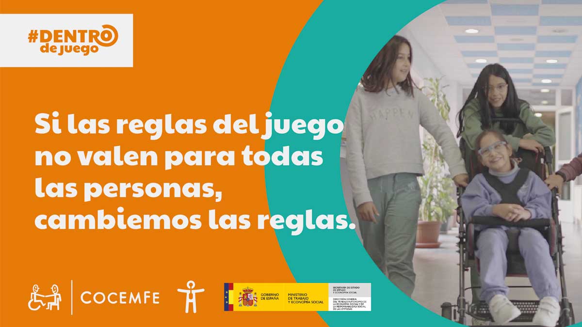 Campaña #DentrodeJuego COCEMFE