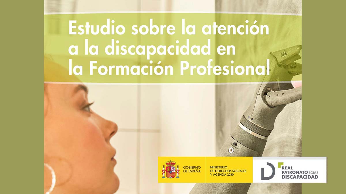 Portada del libro Estudio de situación del alumnado con discapacidad en la FP