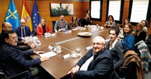 Reunión CERMI Asturias con el Gobierno del Principado de Asturias 2023