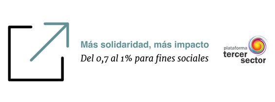 Propuesta para aumentar del 0,7 al 1 % la asignación tributaria del IRPF y del Impuesto de Sociedades