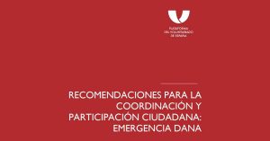 Recomendaciones para colaboraciones DANA Valencia